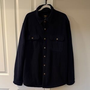 Lee Men's Dark Navy Shirt Jacket